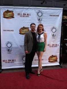 kirstin kluver and director shawn wright